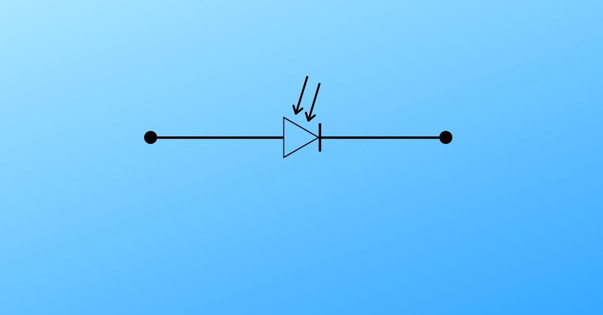 photodiode circuit symbol