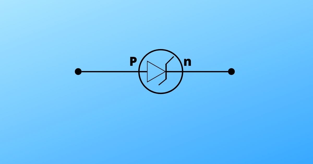 zener diode circuit symbol