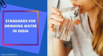 standards for drinking water in India